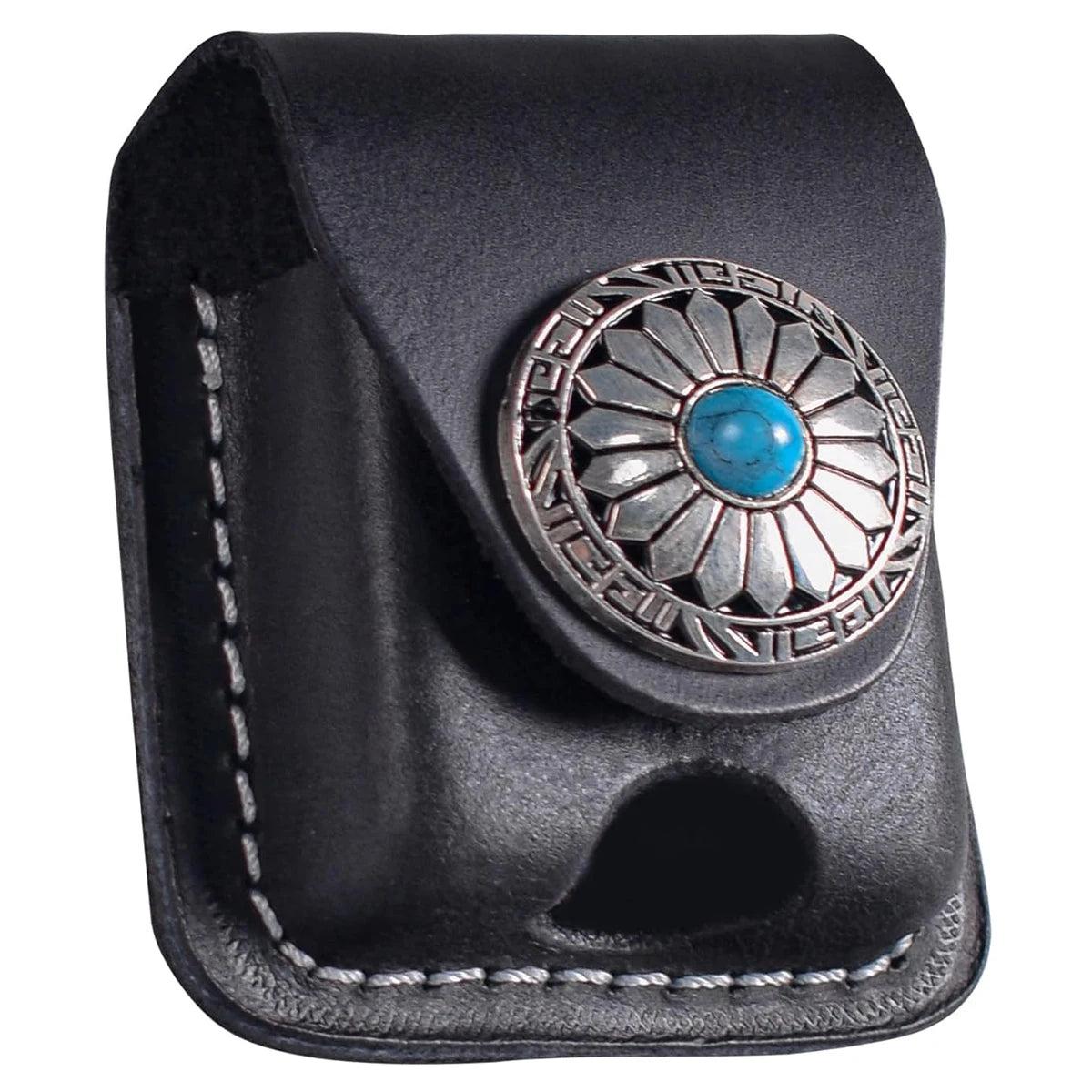 PU Leather Lighter Storage Case, Compact Outdoor Camping Hiking Accessory