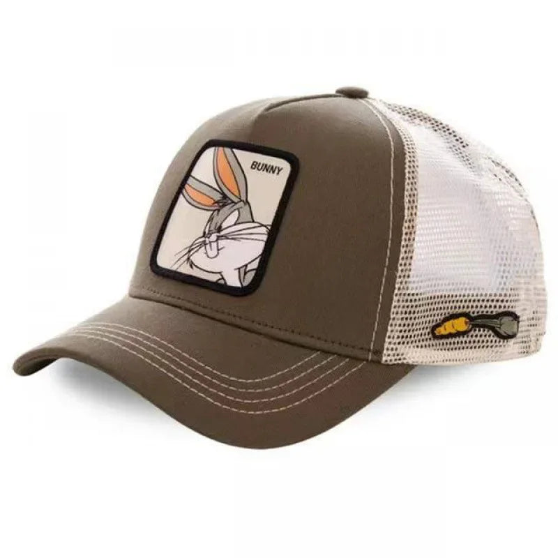 Anime Cartoon Cap High Quality Patch Draw Baseball Cap Men Trucker Hat
