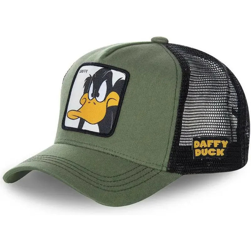 Anime Cartoon Cap High Quality Patch Draw Baseball Cap Men Trucker Hat