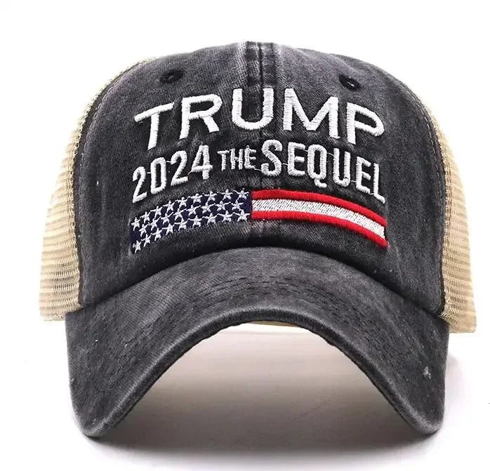 Trump 2024 Cap, SAVE AMERICA AGAIN, Knitted Embroidered Sports Camo Hat,TAKE AMERICA BACK