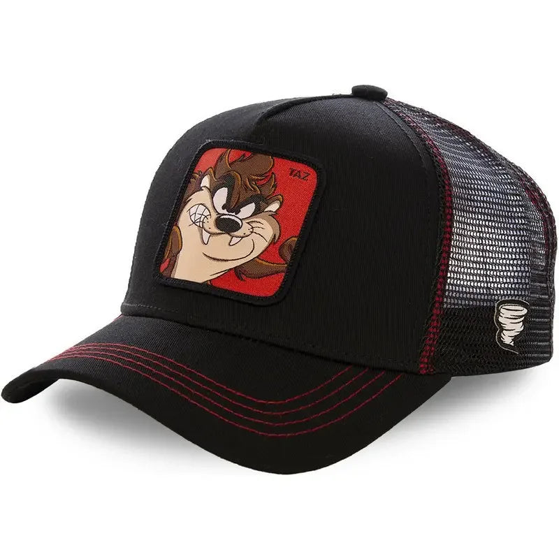 Anime Cartoon Cap High Quality Patch Draw Baseball Cap Men Trucker Hat