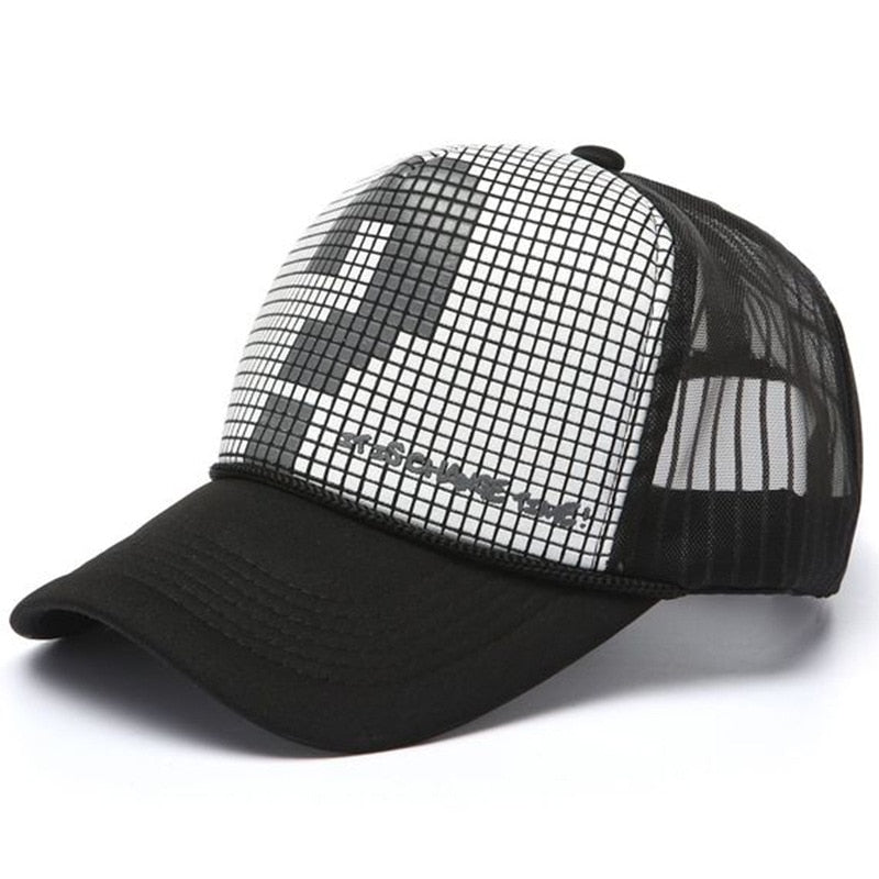 Hats Men Cool Hiphop Punk Rock Truck Cap Women Fashion Mesh Baseball Caps