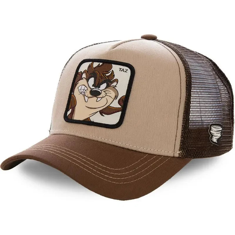 Anime Cartoon Cap High Quality Patch Draw Baseball Cap Men Trucker Hat