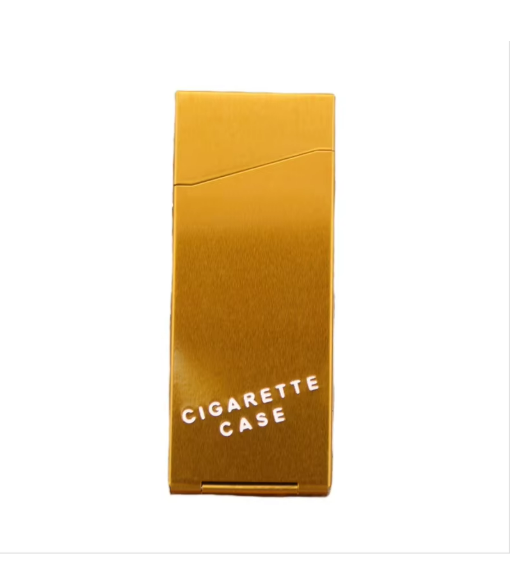 Cigarette Box 21 Pieces Of Aluminum Alloy Thin Cigarette Box Moisture Proof And Pressure Proof Creative Cigarette Case