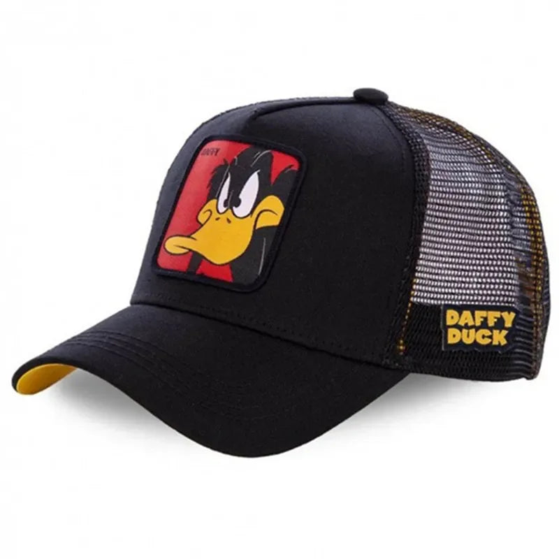 Anime Cartoon Snapback Cotton Baseball Cap Men Women Hip Hop Dad Mesh Hat Trucker