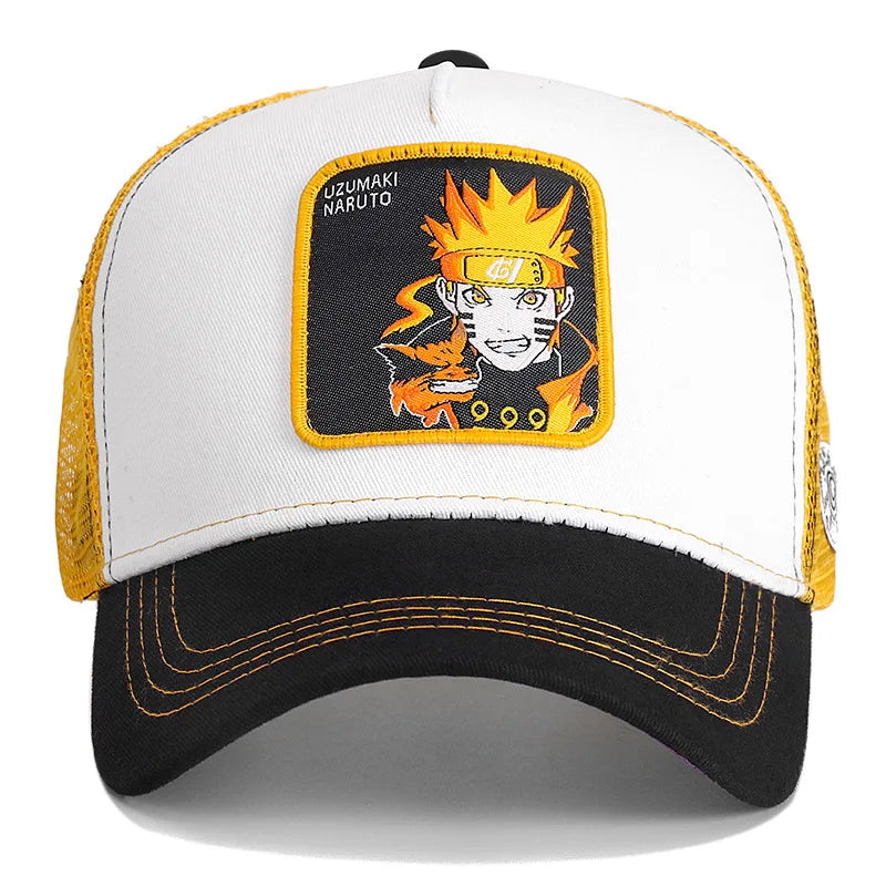 Naruto New Baseball Cap Uchiha Itachi Anime Styles Cap Men Women Hip Hop Dad Adjustable Mesh Hat Trucker Hat