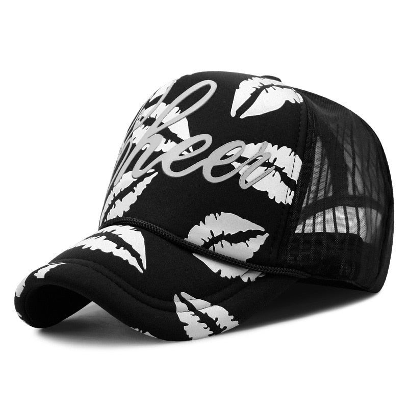 Hats Men Cool Hiphop Punk Rock Truck Cap Women Fashion Mesh Baseball Caps