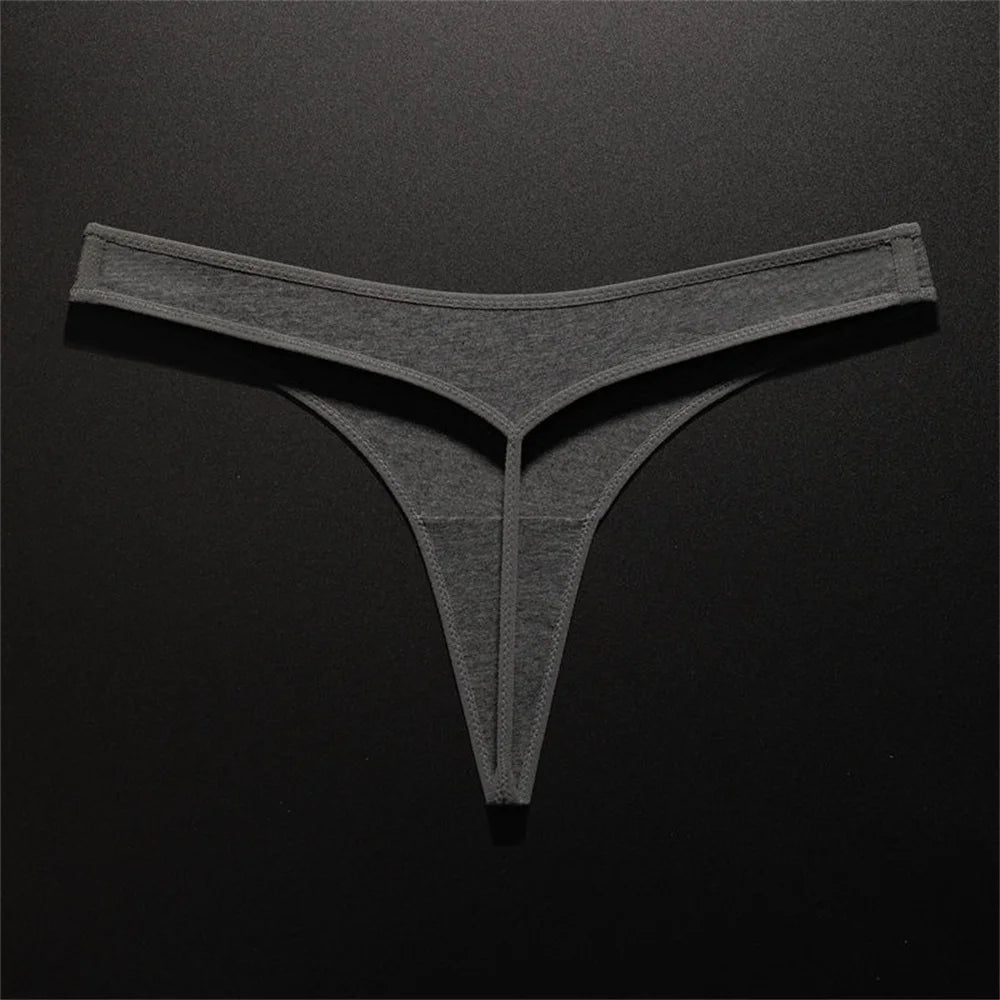 G String Women T Back Seamless Thong Underwear Girls Plus Size Elastic T-pants Lingerie S-XL