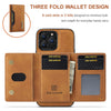 2 In 1 Detachable Magnetic Leather Case for IPhone 13 12 14 11 Pro Max Xs XR 7 8 Plus Se2020 Wallet Cover Cards Holder Pocket