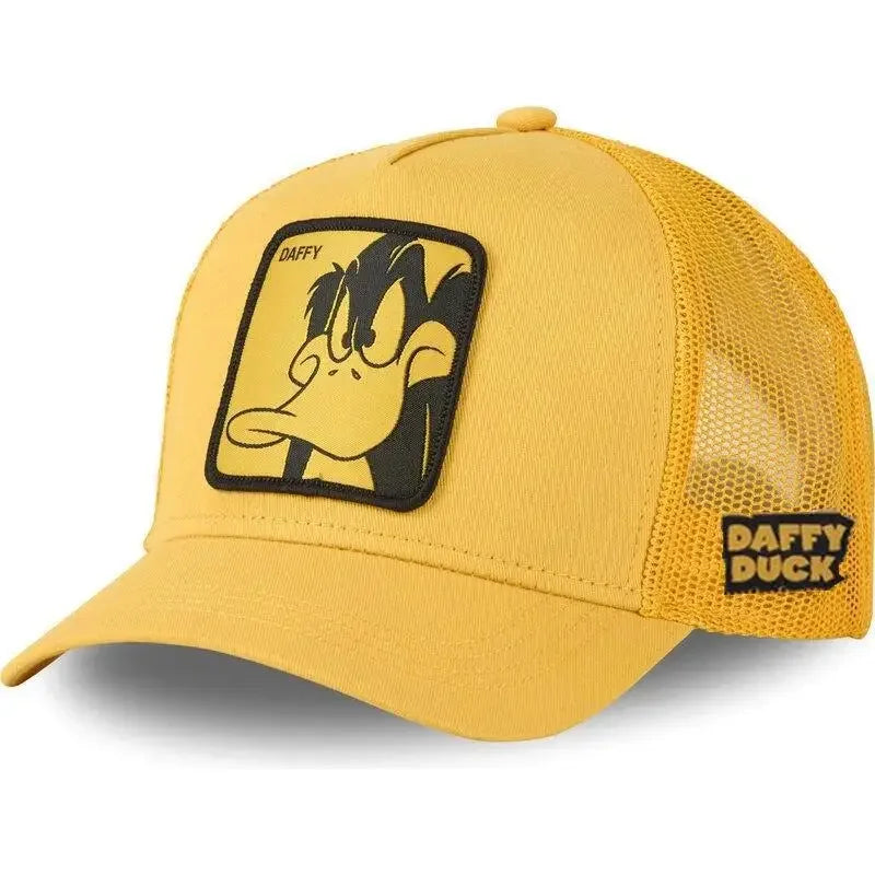 Anime Cartoon Cap High Quality Patch Draw Baseball Cap Men Trucker Hat