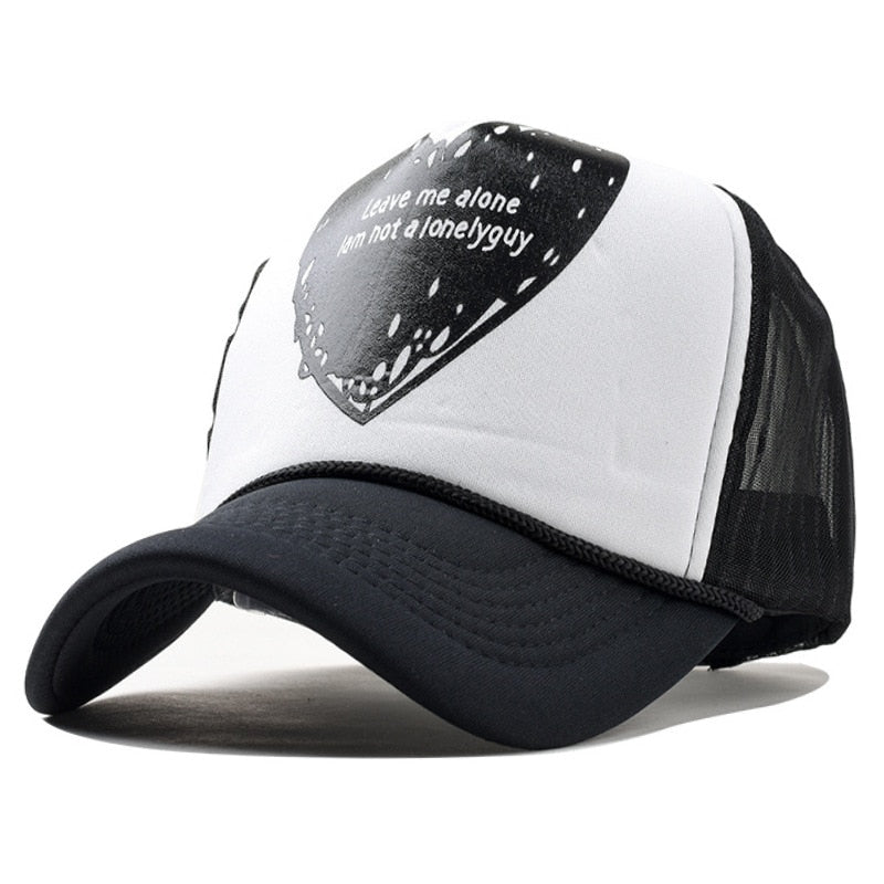 Hats Men Cool Hiphop Punk Rock Truck Cap Women Fashion Mesh Baseball Caps
