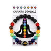7 chakra bracelet for healing Natural Crystal Healing Anxiety Jewellery Mandala Yoga Meditation Bracelet Gift