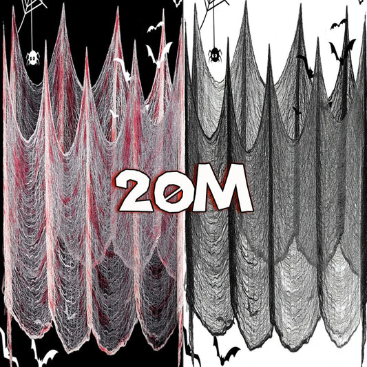 Halloween Bloody Creepy Gauze Cloth Large Black Gauze Spooky Blood Fabric Cloth for Halloween Party Home Outdoor Yard Decoration