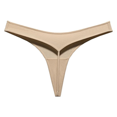 G String Women T Back Seamless Thong Underwear Girls Plus Size Elastic T-pants Lingerie S-XL