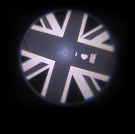 car door welcome light led mood projector auto logo for mini cooper