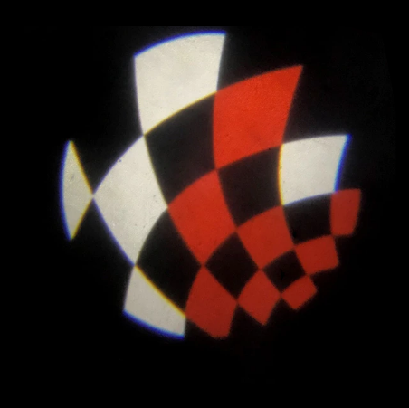 car door welcome light led mood projector auto logo for mini cooper