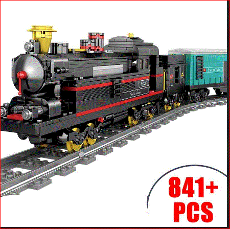 City Train Power Function Compatible All Brands high-tech Creative Building Blocks Bricks Tech Toys