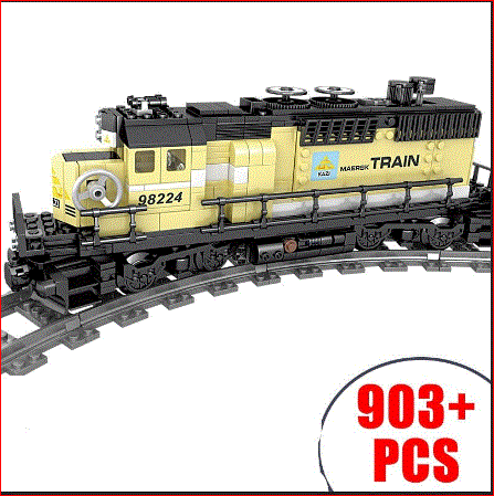 City Train Power Function Compatible All Brands high-tech Creative Building Blocks Bricks Tech Toys