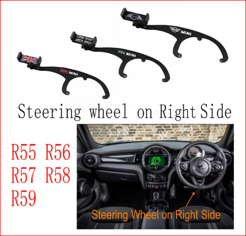 Phone Holder For Mini Cooper F54 F55 F56 F60 R55 R56 R57 Countryman R60 Paceman R61