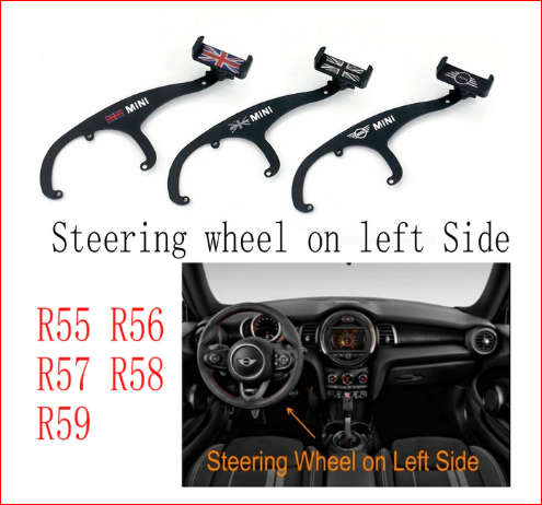 Phone Holder For Mini Cooper F54 F55 F56 F60 R55 R56 R57 Countryman R60 Paceman R61