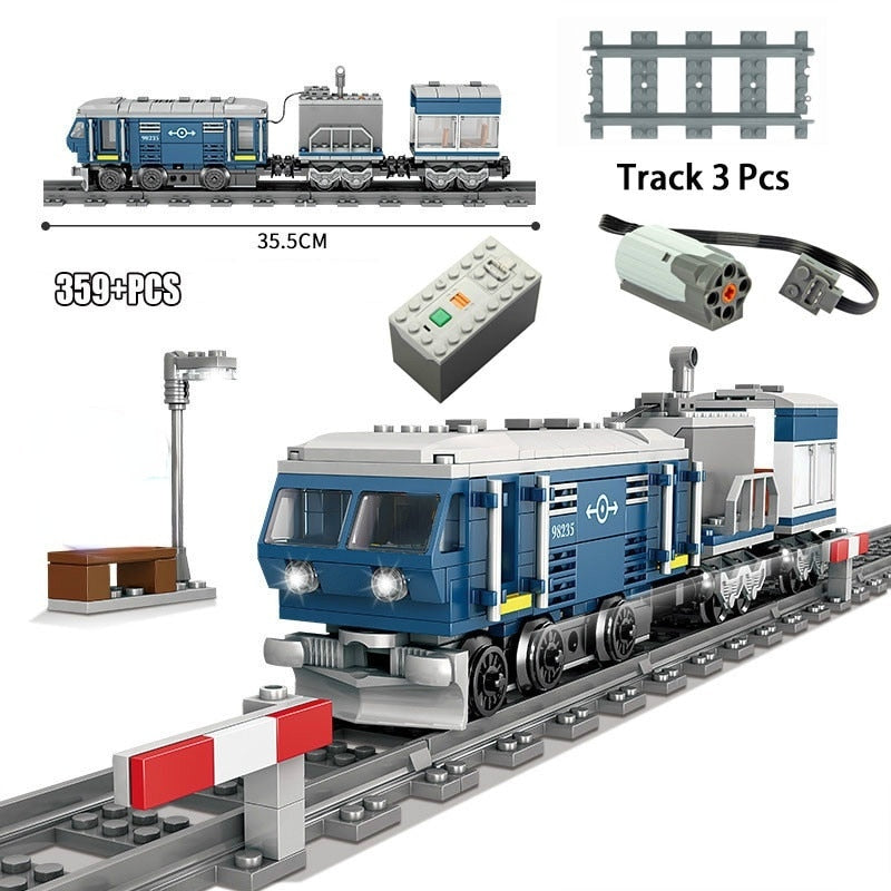 City Train Power Function Compatible All Brands high-tech Creative Building Blocks Bricks Tech Toys
