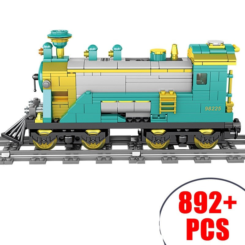 City Train Power Function Compatible All Brands high-tech Creative Building Blocks Bricks Tech Toys