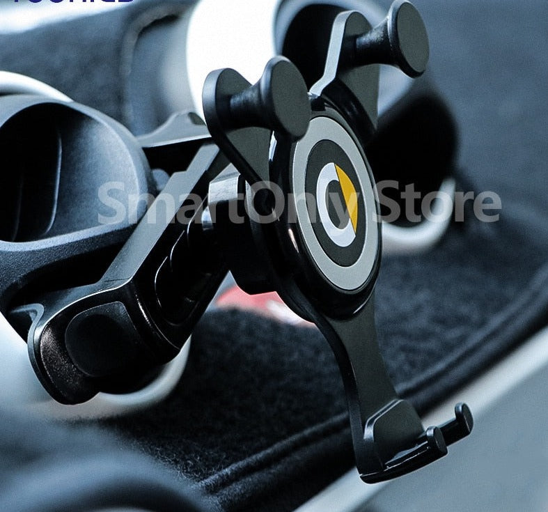 Charging Navigation Mobile Phone Holder For Mercedes Smart 451 453 Fortwo Forfour Interior Modification Accessories