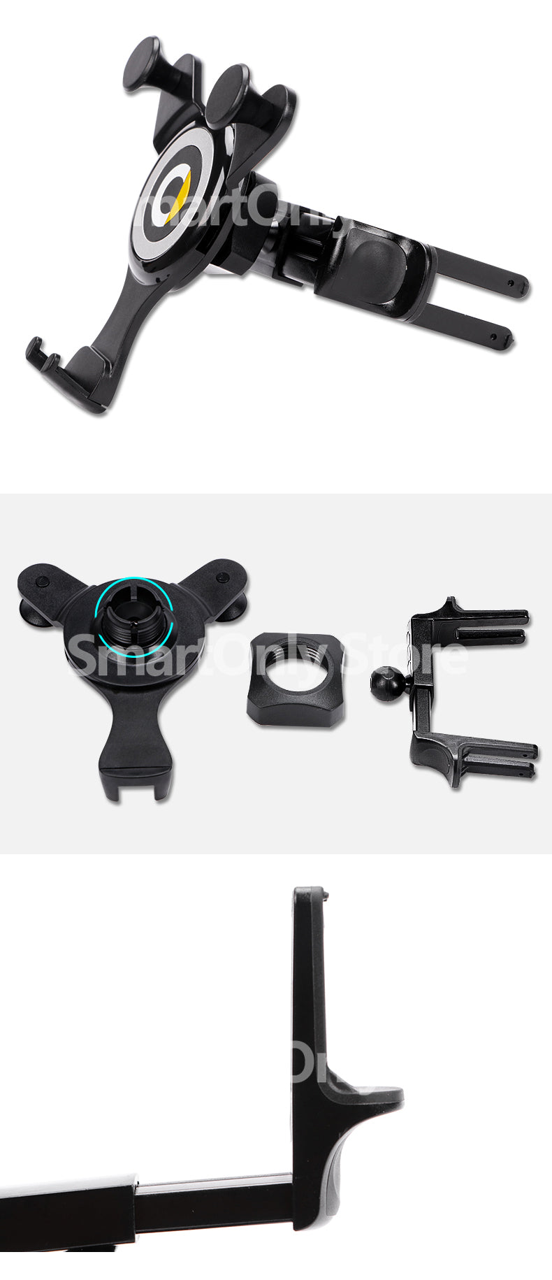 Charging Navigation Mobile Phone Holder For Mercedes Smart 451 453 Fortwo Forfour Interior Modification Accessories