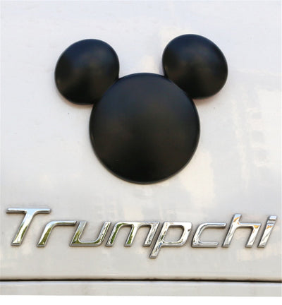 Car stickers 3D stereo creative car logo Mickey Minnie decorative stickers MINI Golf  various models