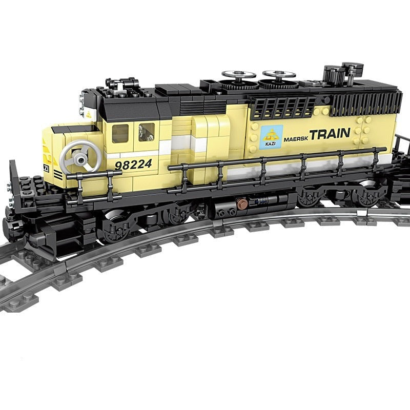 City Train Power Function Compatible All Brands high-tech Creative Building Blocks Bricks Tech Toys