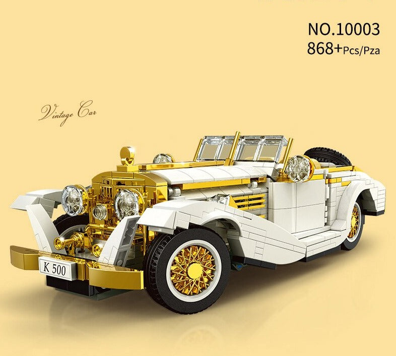 Supercar Sets Old Models Building Blocks Brick Toys Classic Car Racing Speed Champions Racer Technique MOC