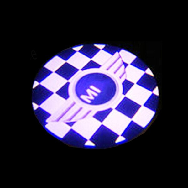car door welcome light led mood projector auto logo for mini cooper changeable