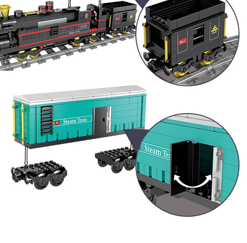 City Train Power Function Compatible All Brands high-tech Creative Building Blocks Bricks Tech Toys