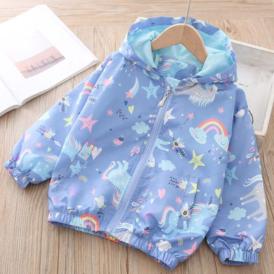 Denim Coats New Brand Spring Kids Jackets Clothes Cartoon Coat Embroidery Children Clothing for 3 8Y