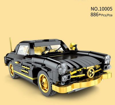 Supercar Sets Old Models Building Blocks Brick Toys Classic Car Racing Speed Champions Racer Technique MOC
