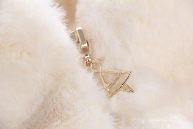 Winter Coats Thick Faux Fur Fashion Kids Hooded Jacket Coat for Girl Outerwear Children Clothing 2 3 4 6 7 Years