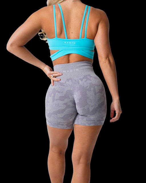 Seamless Shorts Spandex Shorts Woman Fitness Elastic Breathable Hip-lifting Leisure Sports Running Fitness Pants