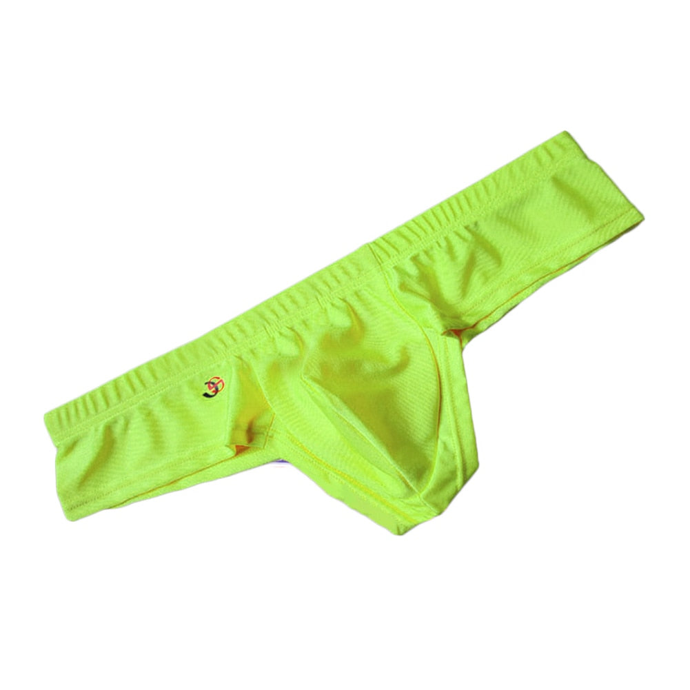 Sexy Underwear Thong G-Strings Men Low Waist Bulge Pouch T-back Underpants Male