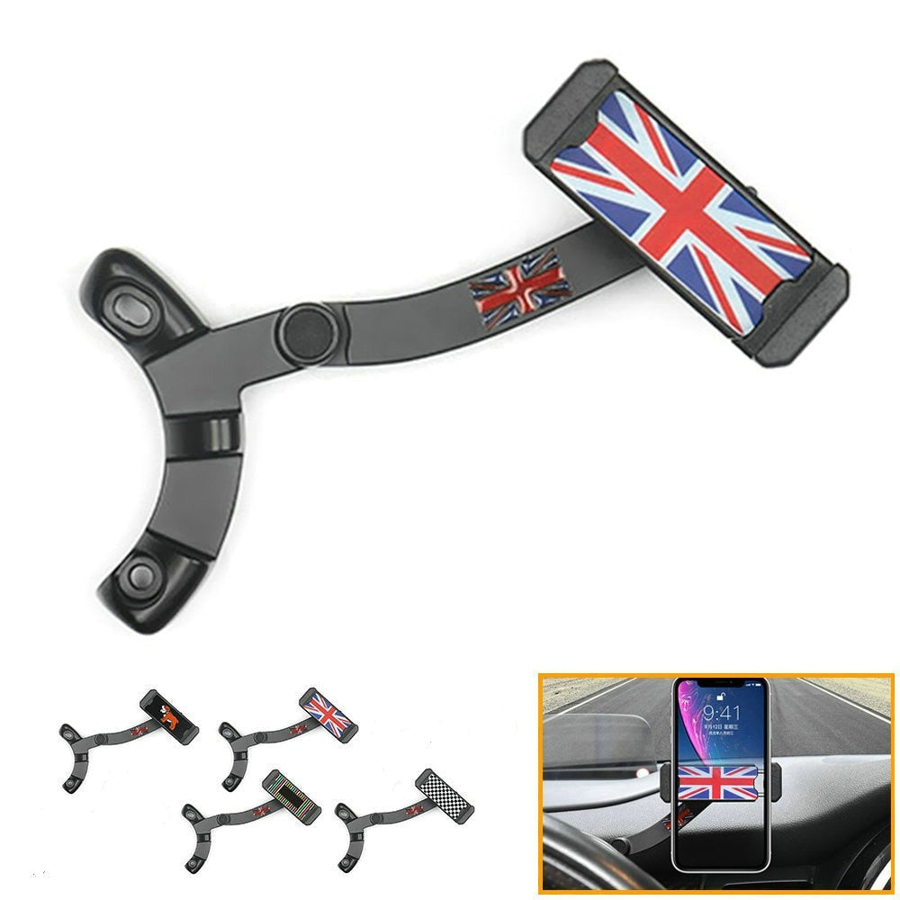 Phone Holder Fold Bracket For MINI Cooper Countryman F60 F55 F56 Clubman F54 2021 LCD Tachometer