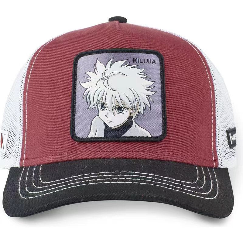 Baseball Cap High Quality Mesh Hat Summer Anime Cartoon Net Cap For Women Men Trucker Hat