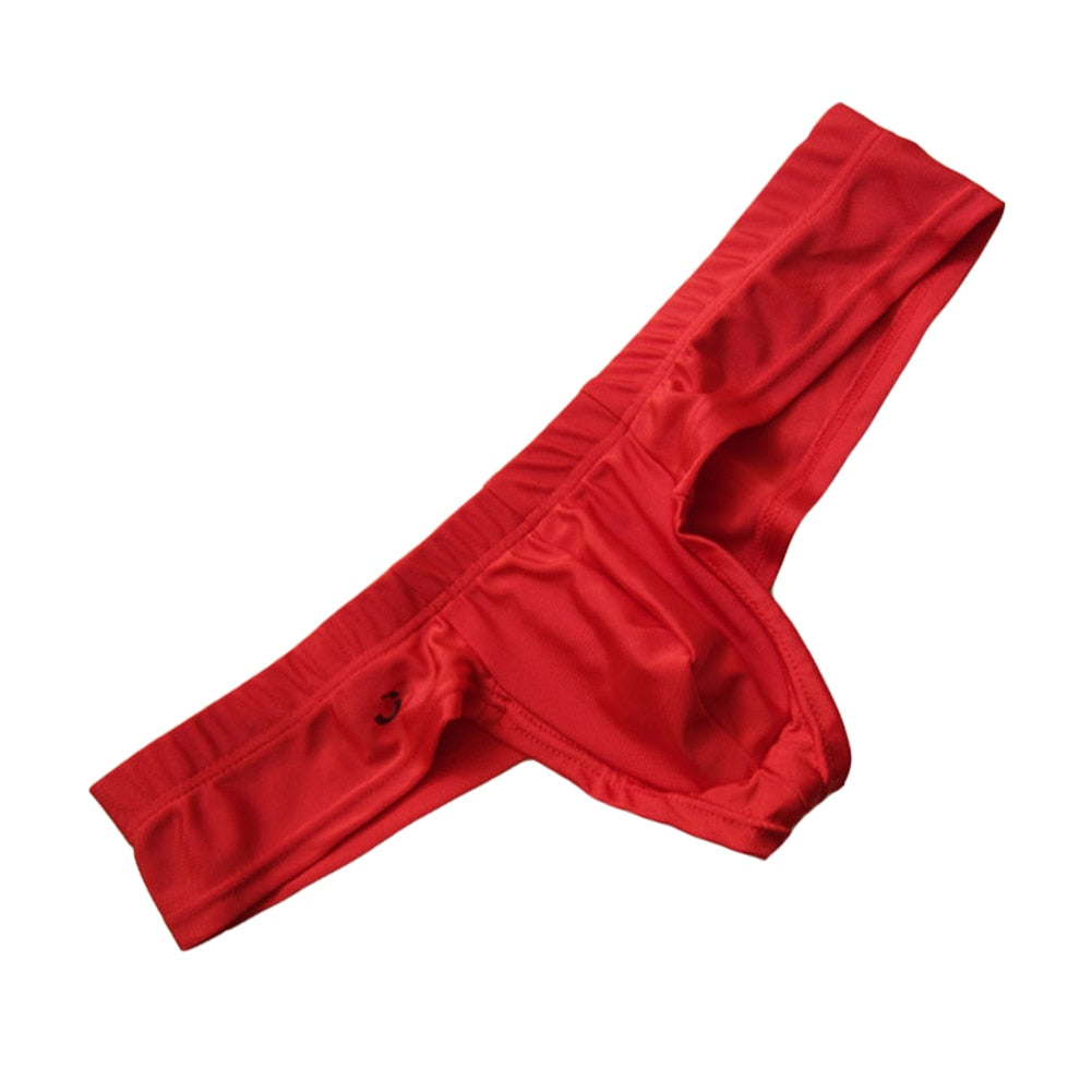Sexy Underwear Thong G-Strings Men Low Waist Bulge Pouch T-back Underpants Male
