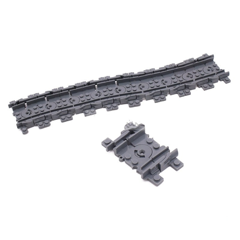 City Train Railway Build Model Kit Soft Cruved Straight Tracks Traffic Light Tunnel Compatible 53401 Blocks Bricks