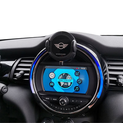 Car Phone Holder Wireless Charger Car Mount Intelligent Infrared for Mini Cooper S JCW One F54 F55 F56 F60