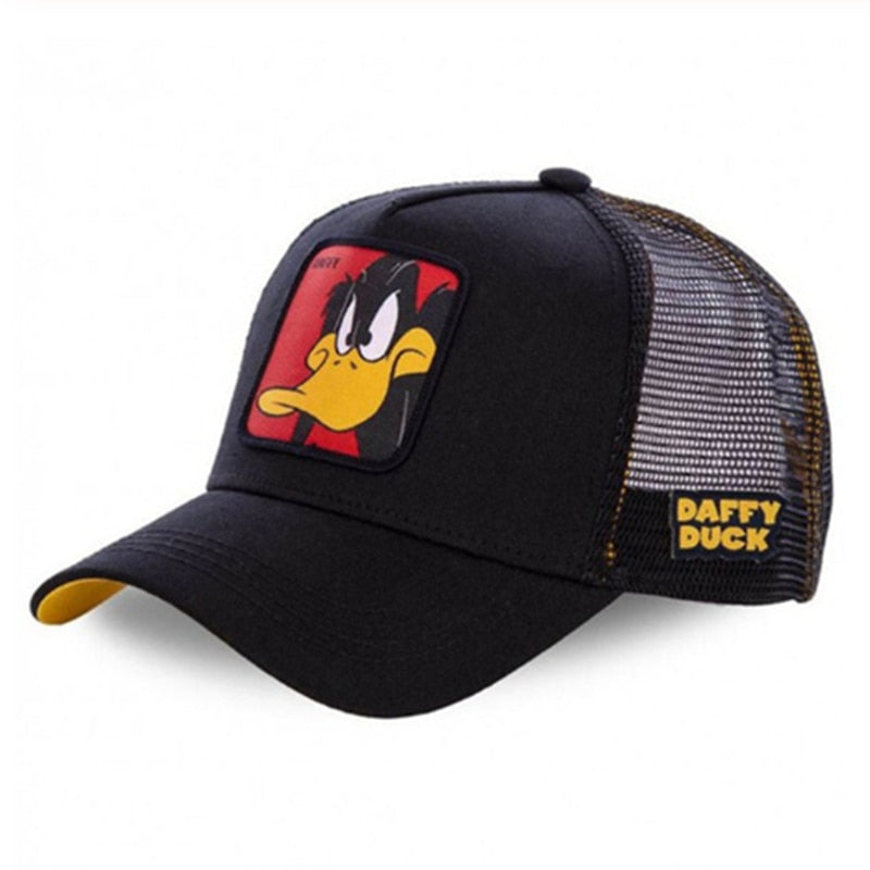 Baseball Cap High Quality Mesh Hat Summer Anime Cartoon Net Cap For Women Men Trucker Hat