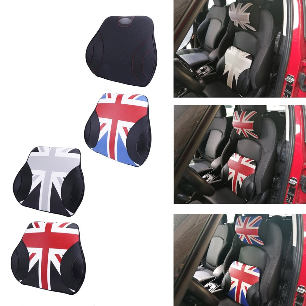 Neck Pillow Seat Cushion for Mini Countryman R60 F60 for Mini Cooper R56 F56 F55 F60 F54 R55 Car Accessories