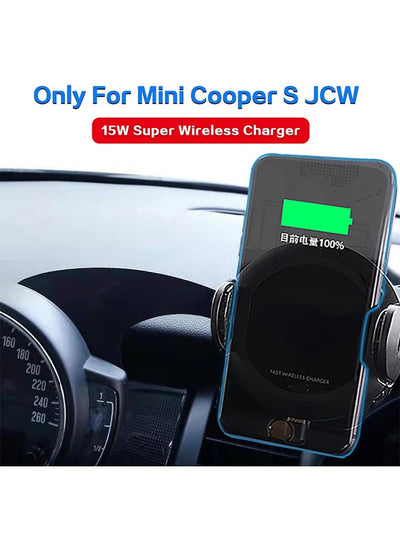 Wireless Charging Phone Holder for BMW MINI Clubman R55 Cooper R56 Magsafe Cell Phone Support Smartphone HUD Stand Accessories