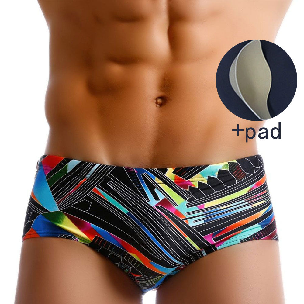 Swimwear Trunks Outdoors Sexy Summer Stretch Beach Surf Swim Sports Push-up Shorts Men Swimsuit Swimming Pants