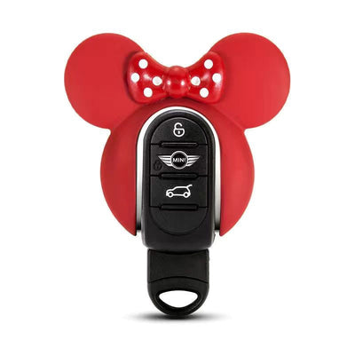 Car Key Case Cover Chain Miky Styling Key Protector decorazione For Mini Cooper S JCW One F54 F55 F56 F57 F60