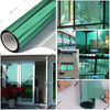 One Way Reflective Window Film Privacy Heat Blocking Anti UV Mirror Window Tint for Home Self Adhesive Stained Glass Solar Film