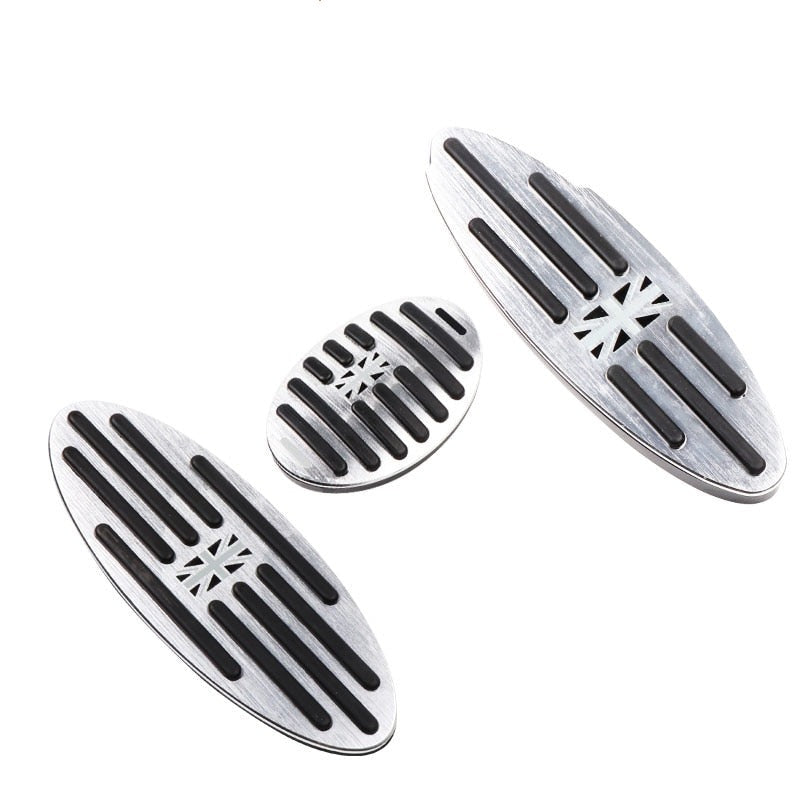 Gear Interior For Mini Cooper F55 F56 F60 R55 R56 R60 Universal Automatic For Carbon Foot Rest Pedal Stickers Auto Accessories